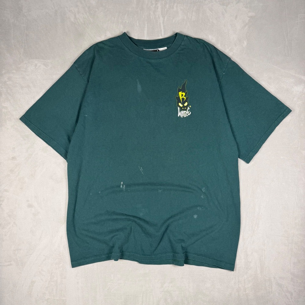 90s Mens Bugle Boy B-Ware Risk Everything Graphic Tee XL